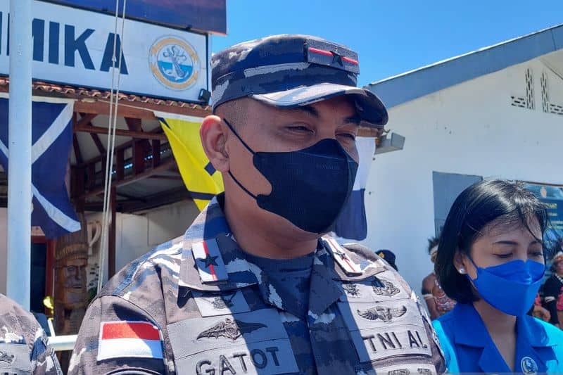 Komandan Pangkalan Utama TNI AL IX Merauke Brigjen TNI Marinir Gatot Mardiyono