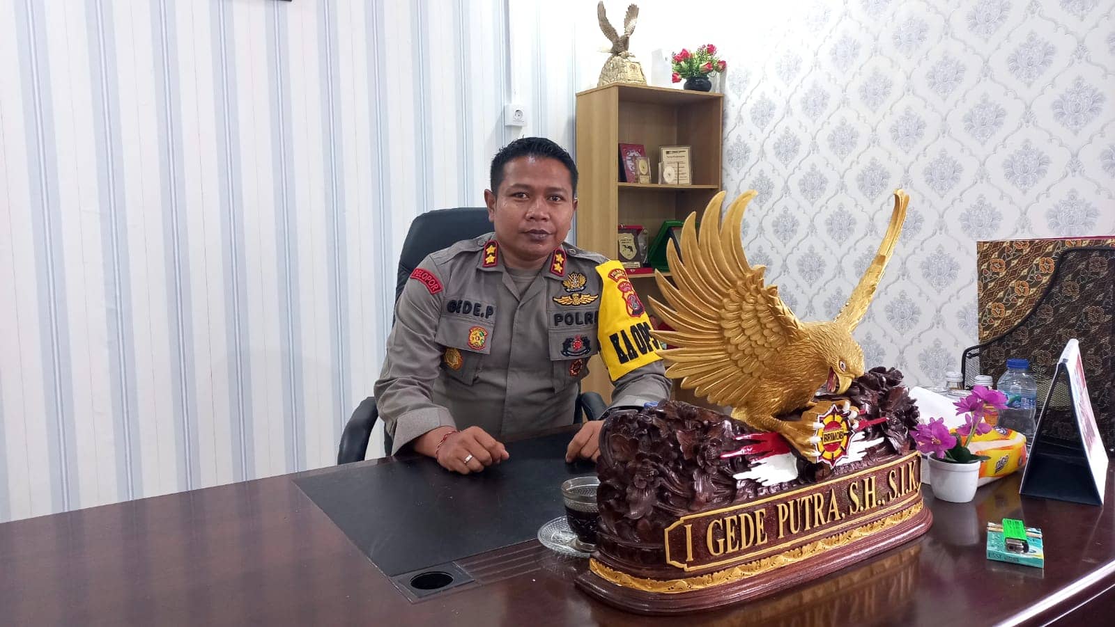 Kapolres Mimika, AKBP I Gede Putra SH,SIK