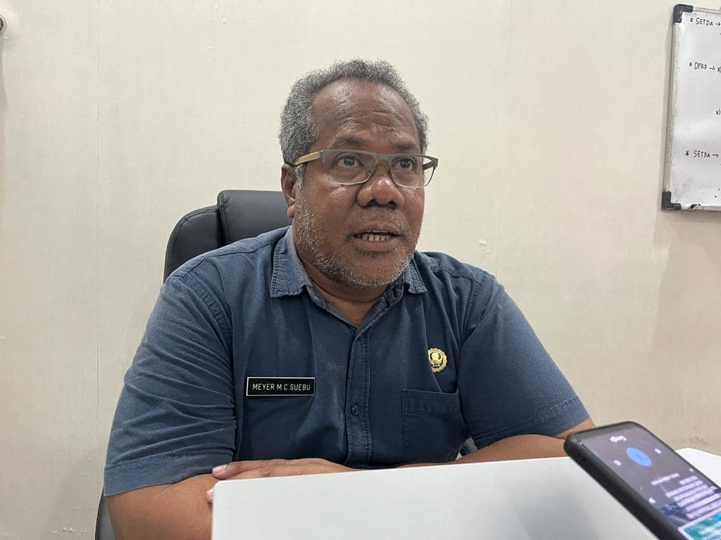 Foto: HSB Kepala Inspektorat Kabupaten Jayapura, Meyer Suebu