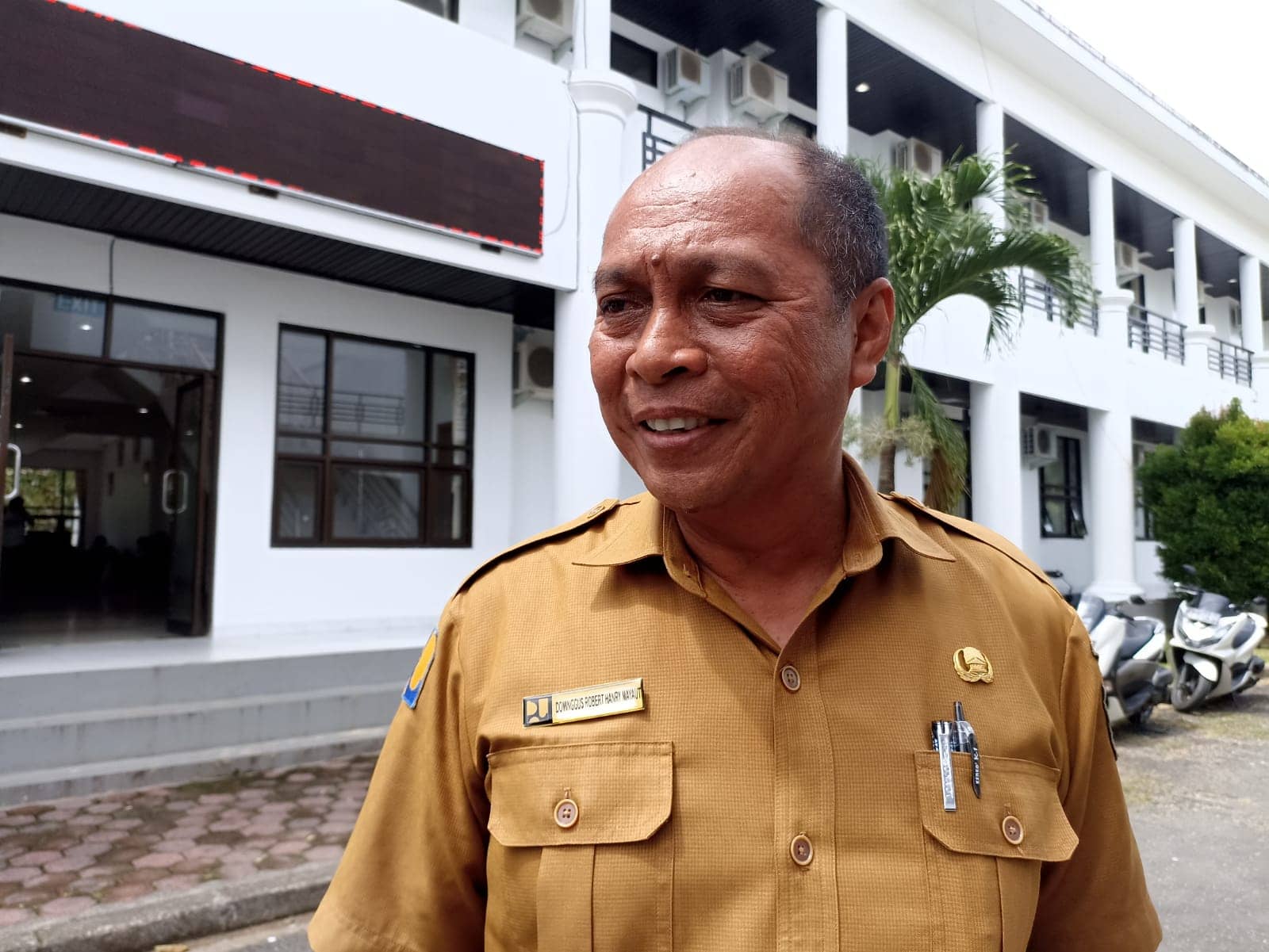 Kepala Dinas PUPR, Robert Mayaut