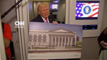 Donald Trump Tampilkan Hasil Renovasi Ballroom Gedung Putih yang Modern dan Aman