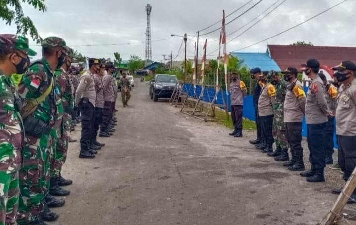 Ilustrasi berita BERITA UTAMA: Personel TNI-Polri Amankan Pleno Pilkada KPU Boven Digoel
