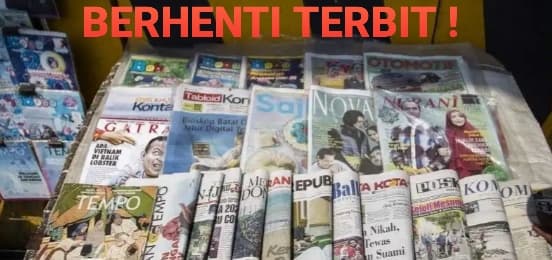 Ilustrasi berita NASIONAL: Digilas Zaman, Suara Pembaruan dan Koran Tempo Terpaksa Gulung Tikar, Inilah Daftar Media di Indonesia yang Ditutup