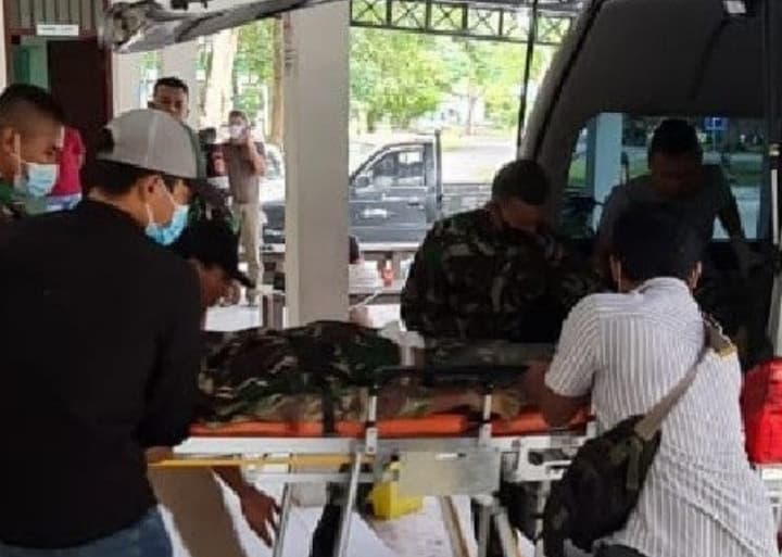 Ilustrasi berita PAPUA: Selamat Jalan Pahlawan !!! Jenazah Prada Ginanjar, TNI yang Tewas Ditembak KKB Diterbangkan ke Jakarta