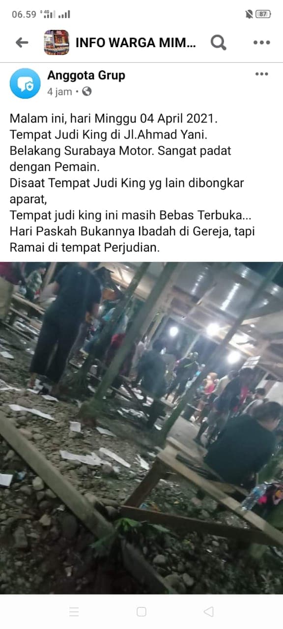 Ilustrasi berita MIMIKA: Yang Lain Dimusnahkan, Lokasi Judi King di Belakang Surabaya Motor "Sakti" dan Tetap "Berkibar"