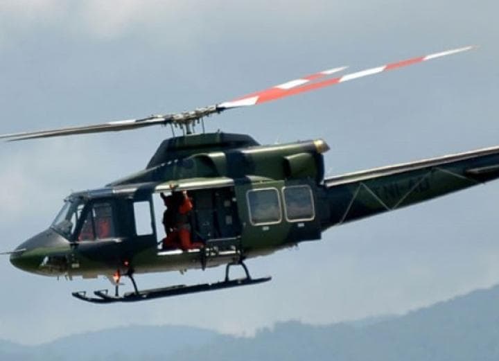 Ilustrasi berita PAPUA: Helikopter dari Penerbad Evakuasi Jenazah Nakes Gabriela dari Kiwirok