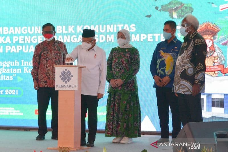 Ilustrasi berita PAPUA: Wapres Resmikan BLK Komunitas Papua dan Papua Barat