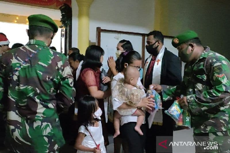 Ilustrasi berita PAPUA: Kodam XVII/Cenderawasih Bantu Pengamanan Ibadah Natal di Papua
