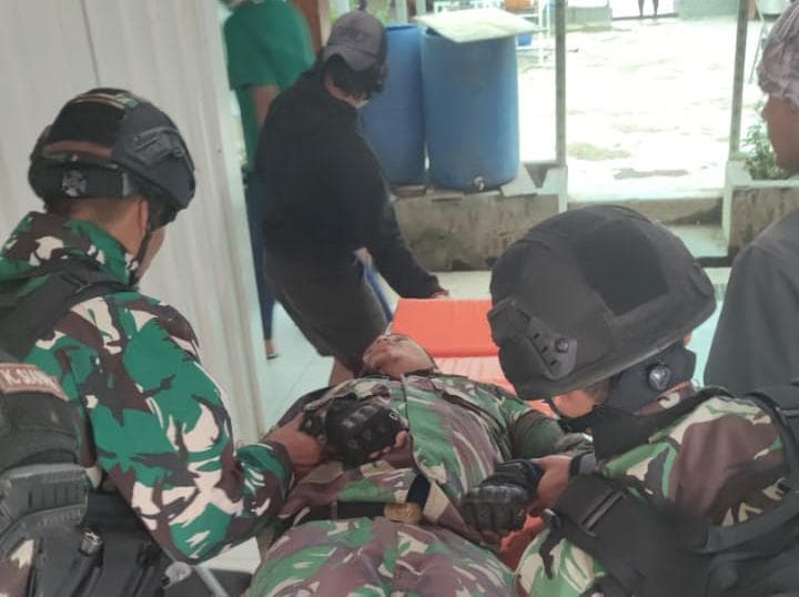 Ilustrasi berita PAPUA: Anggota Paskhas TNI AU Ditembak KKB di Bandara Ilaga, Korban Dievakuasi ke Timika