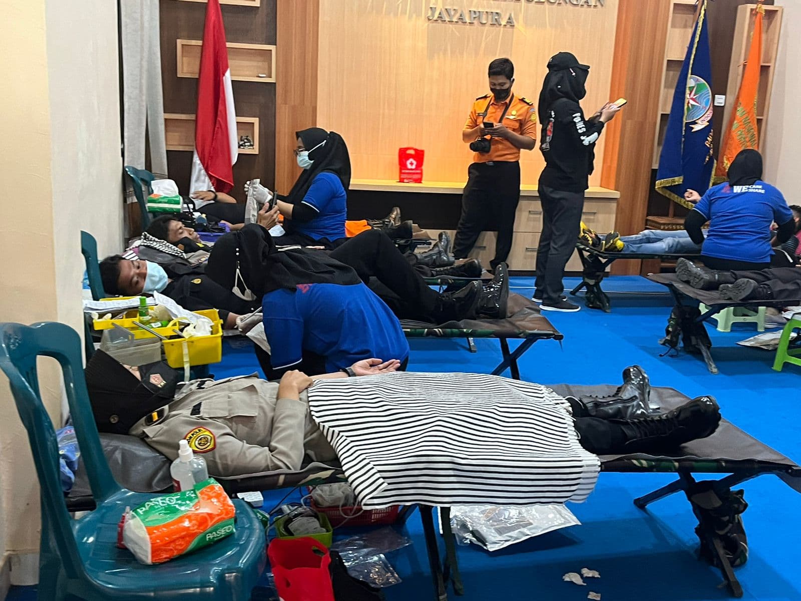 Ilustrasi berita PAPUA: Rayakan Ulang Tahun Emas, Basarnas Sumbangkan 50 Kantong Darah untuk PMI Jayapura