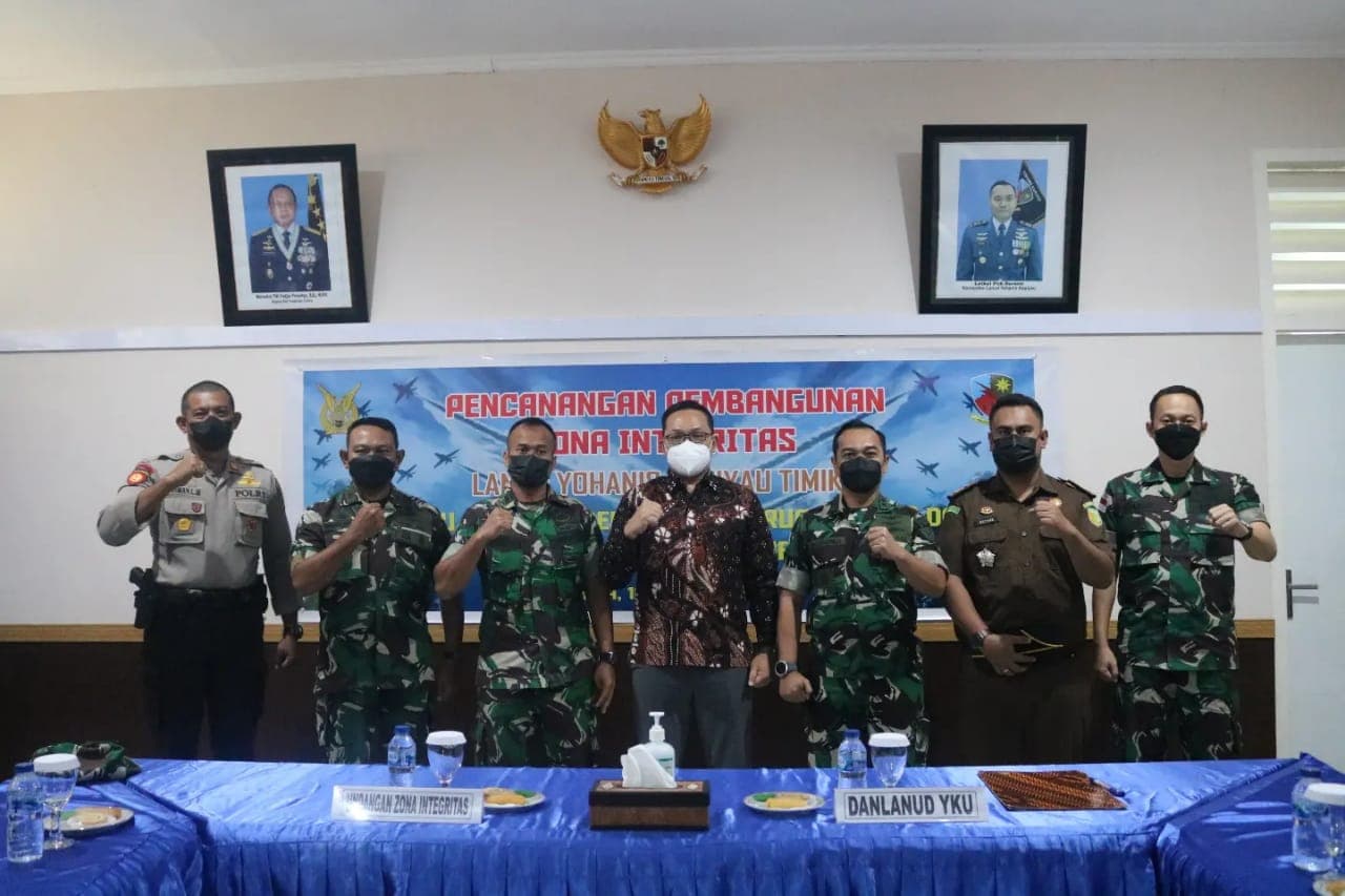 Ilustrasi berita MIMIKA: Lanud Yohanis Kapiyau Canangkan Pembangunan Zona Integritas Wilayah Bebas Korupsi