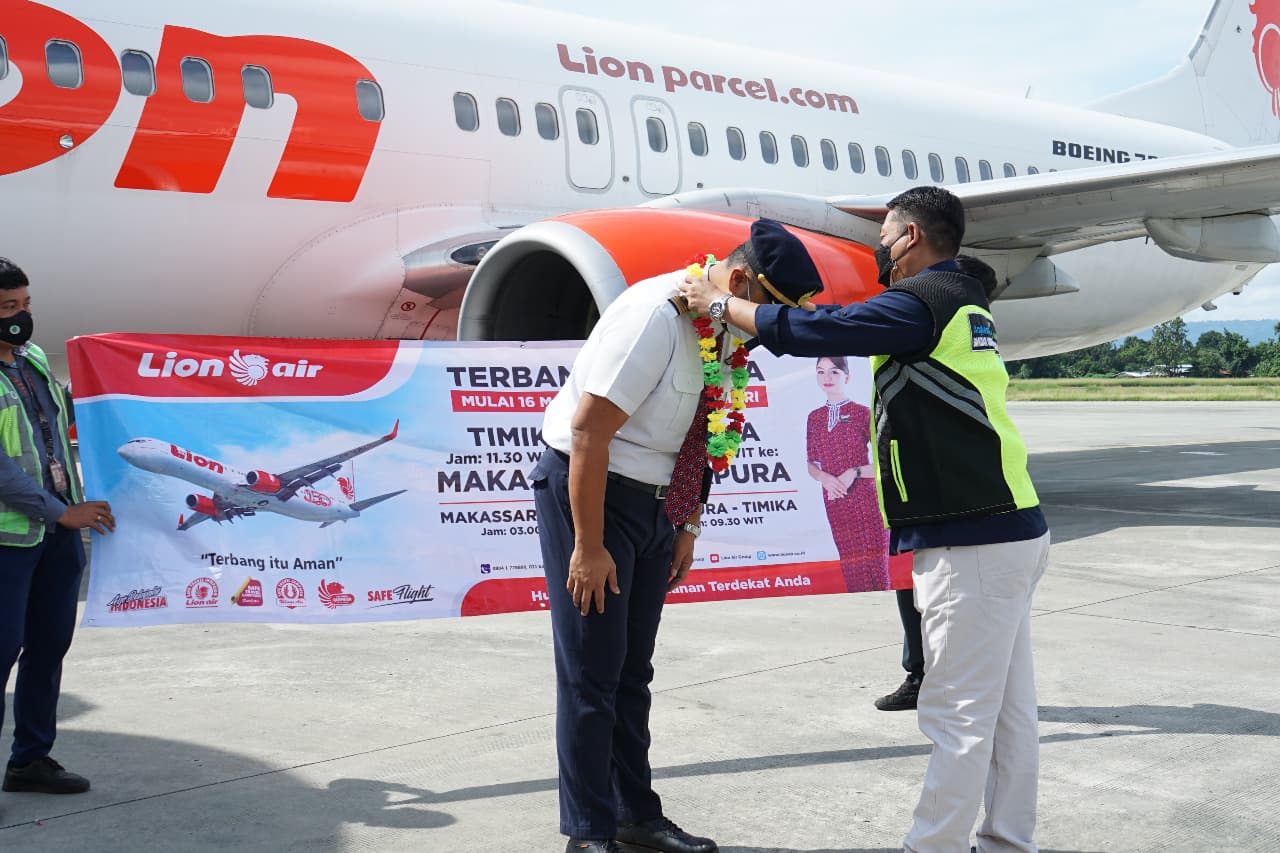 Ilustrasi berita MIMIKA: Lagi, Kabar Gembira !!! Lion Air Mulai Hari Ini Buka Rute Penerbangan Timika - Jayapura