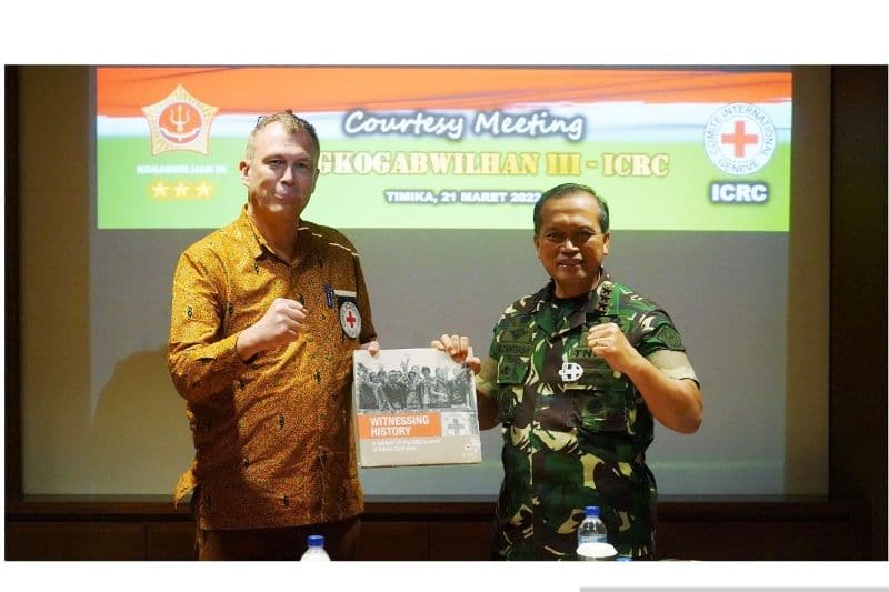Ilustrasi berita PAPUA: Delegasi ICRC Kagum Langkah Pangkogabwilhan III Tangani Masalah Papua