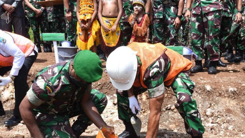 Ilustrasi berita PAPUA: Kodam Kasuari Bangun Markas Detasemen Intelijen