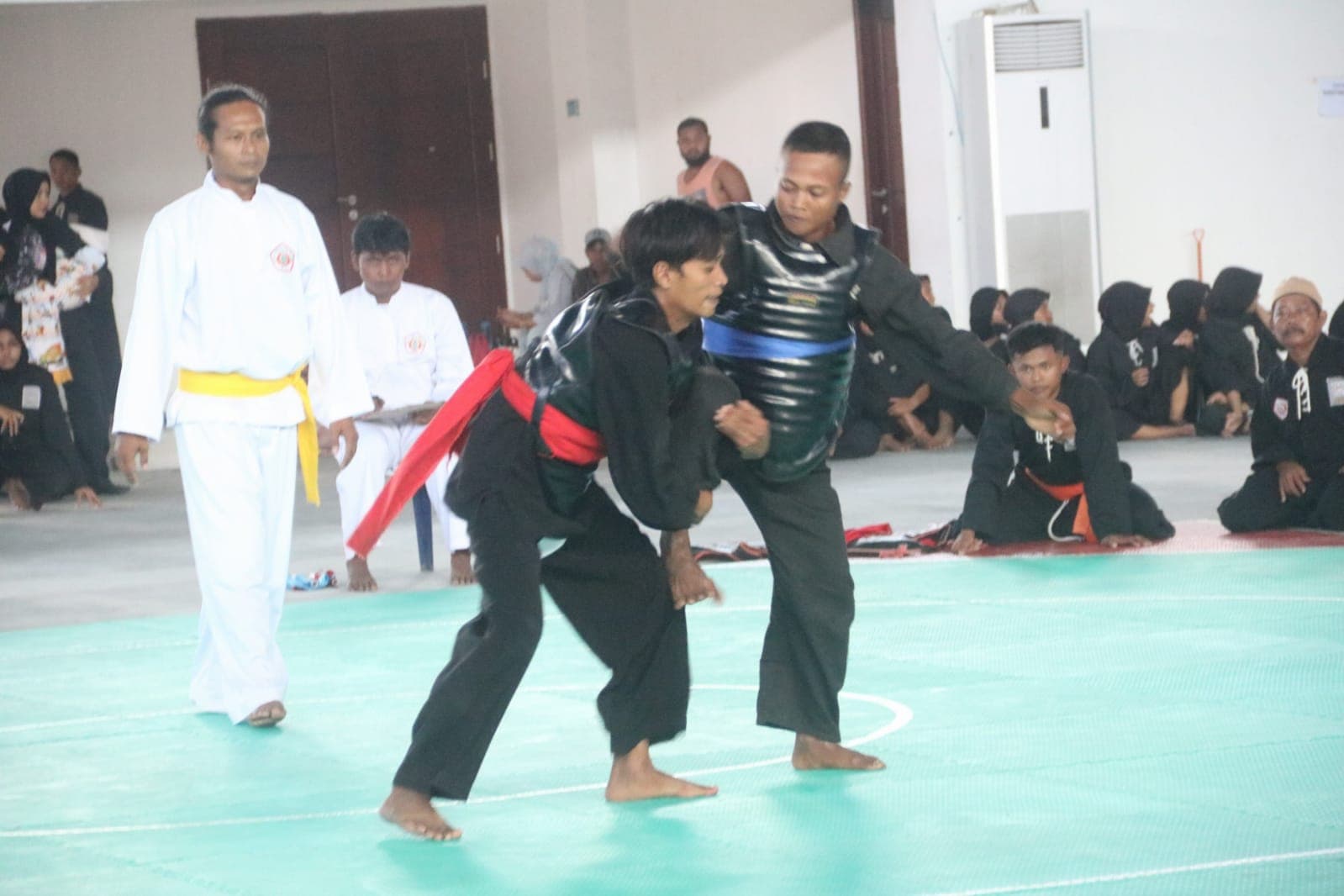 Ilustrasi berita MIMIKA: 94 Pesilat Berlaga di Kejuaraan PSHT Cup Tahun 2022 , Ibnu Hamid: Ajang Mencari Bibit Atlet Pencak Silat Papua