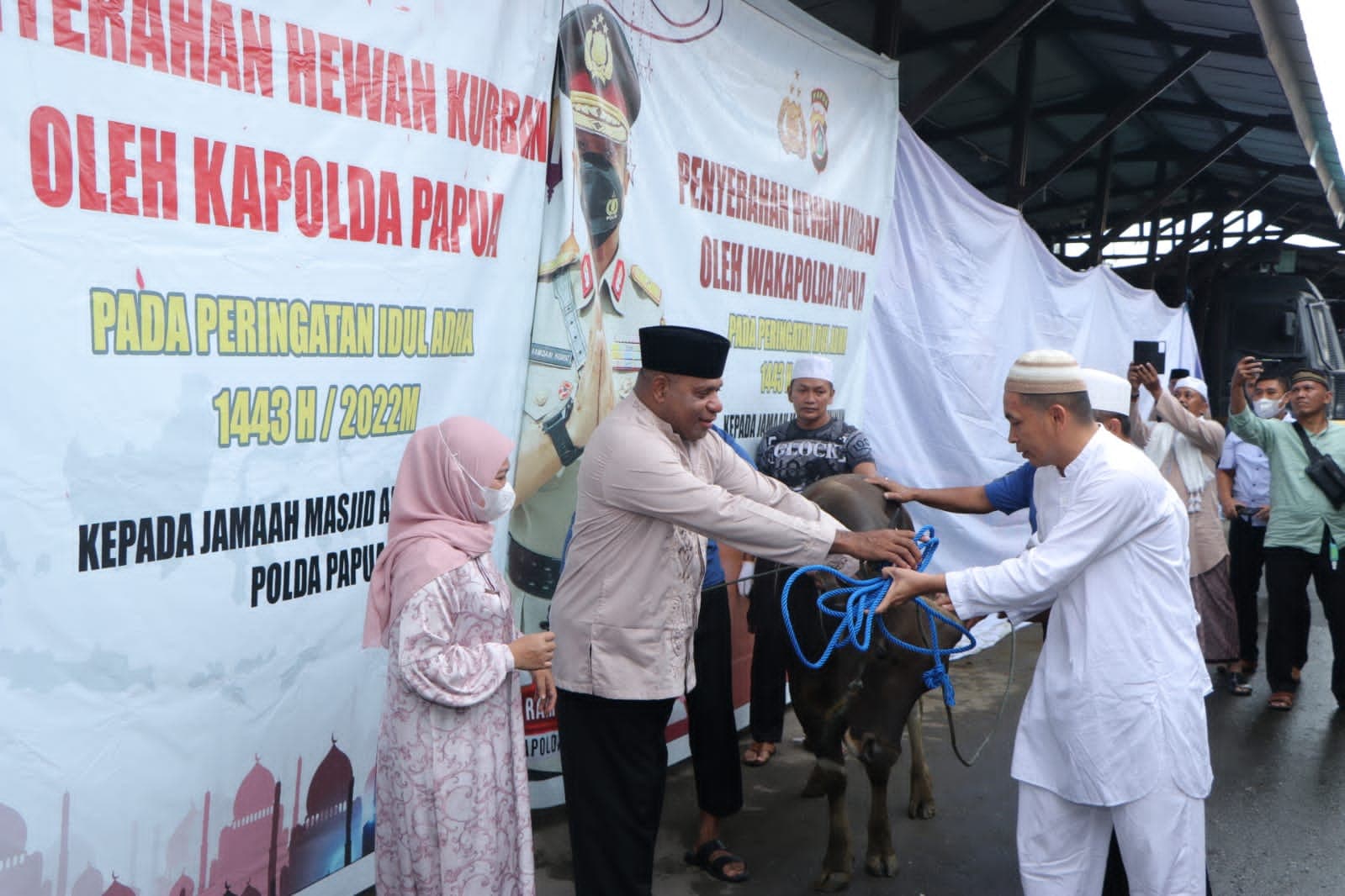 Ilustrasi berita PAPUA: Kapolda Papua Hadiri Pelaksanaan Solat Idul Adha dan Penyembelihan Hewan Qurban