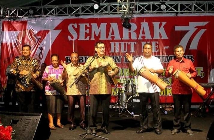 Ilustrasi berita PAPUA: Semarak HUT Kemerdekaan ke-77 di Biak Numfor Ditutup, Menkumham Yasonna: Tahun Depan Lebih Semarak