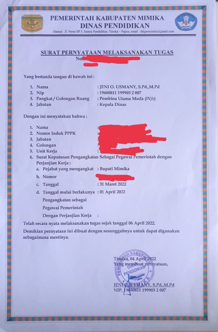 Ilustrasi berita MIMIKA: Keluhan Gaji 9 Bulan Guru PPPK Sampai di Plt Bupati, Tiba-tiba SPMT Dibagikan, Tapi "Potong" 3 Bulan