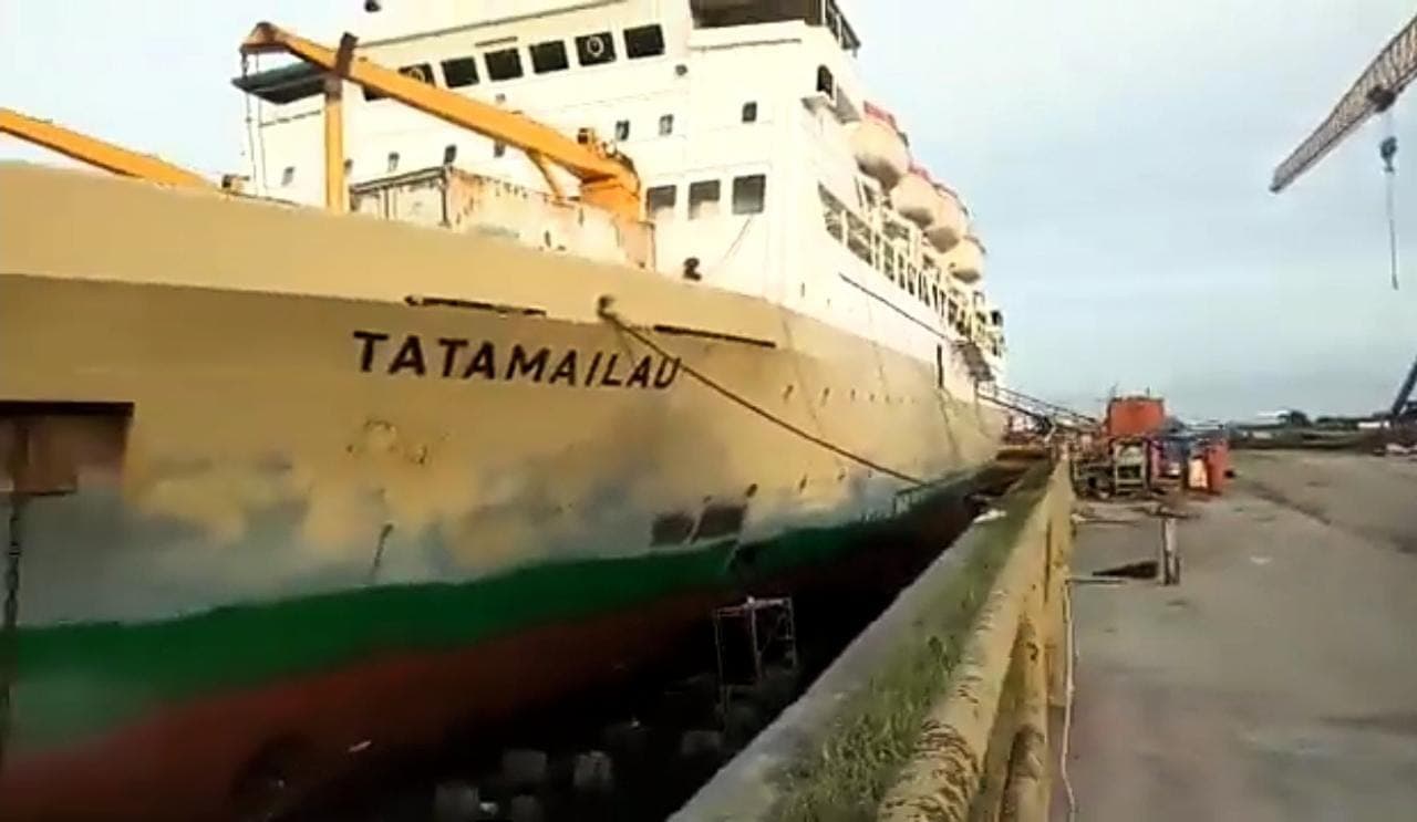 Ilustrasi berita MIMIKA: KM. Tatamailau Docking di Pelabuhan Makassar, Pelni Hanya Layani Empat Kali Pelayaran di Bulan Februari