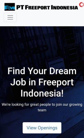 Ilustrasi berita MIMIKA: Freeport Kembali Buka Lowongan Kerja untuk Penempatan di Jobsite Tembagapura, Ini Posisi dan Syarat yang Diperlukan