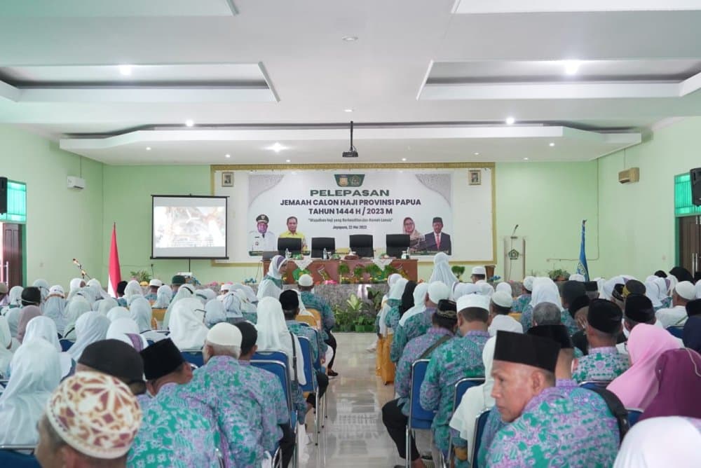 Ilustrasi berita Jayapura: Provinsi Papua Berangkatkan 1.028 Calon Jamaah Haji