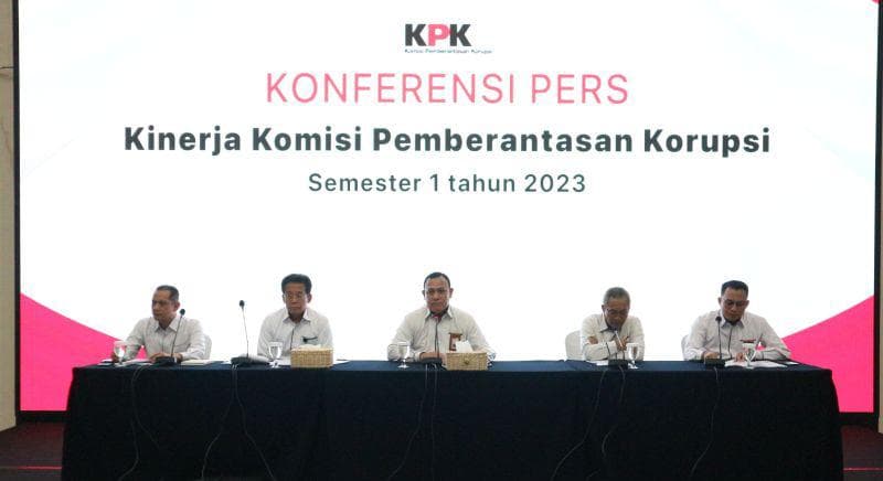 Ilustrasi berita NASIONAL: KPK Selamatkan Keuangan Negara Rp16,27 Triliun pada Semester I 2023