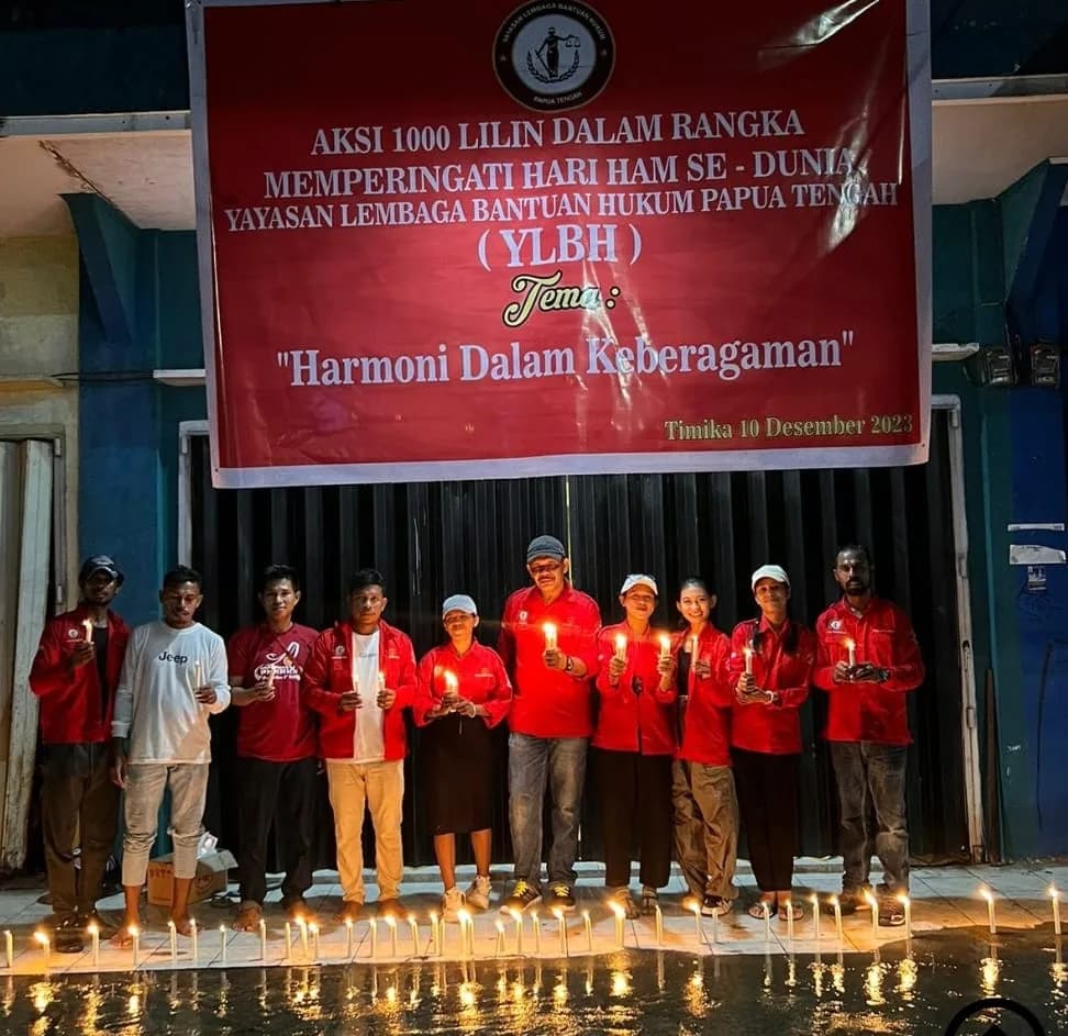 Ilustrasi berita MIMIKA: 1.000 Lilin Harmoni Dalam Keberagaman untuk Hari HAM se-Dunia