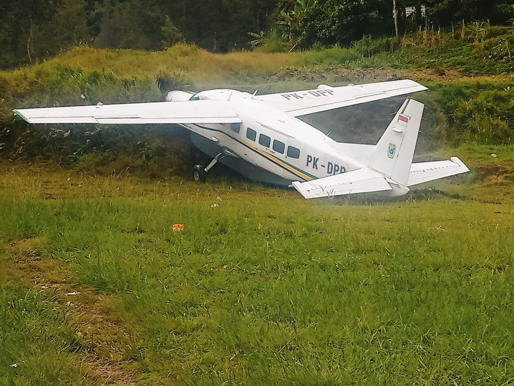Ilustrasi berita PAPUA: Tabrak Bukit di Lapter Pogapa, Intan Jaya, Pilot dan Dua Penumpang Pesawat Daby Air Luka-luka