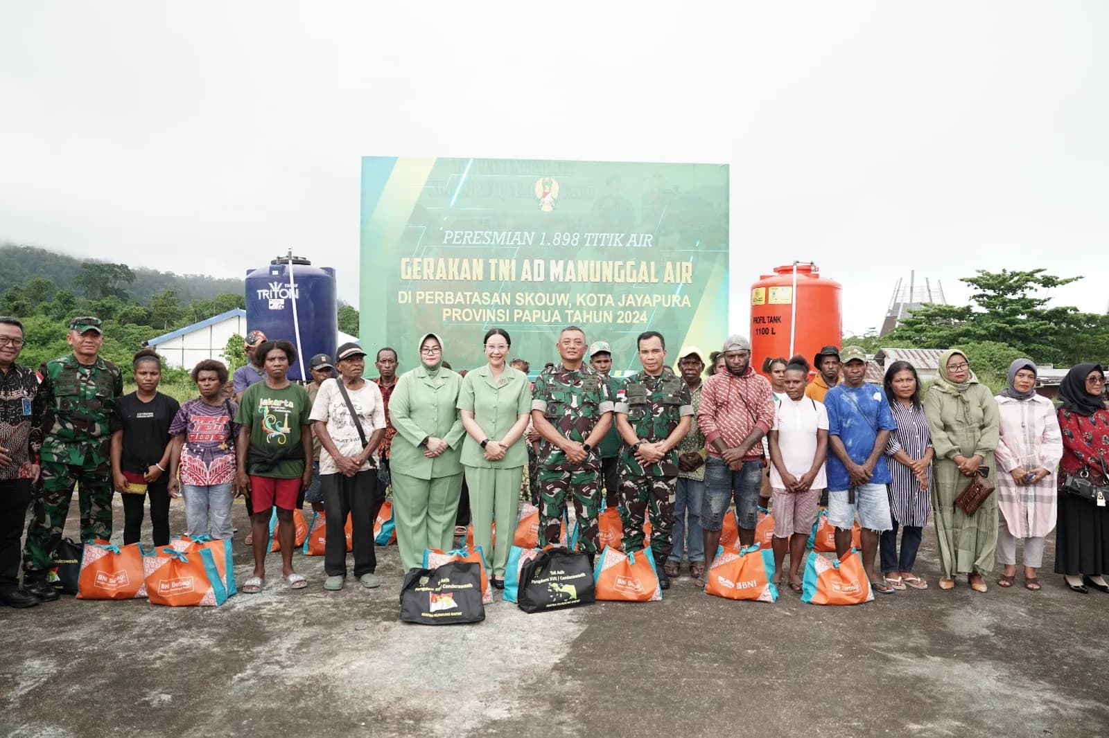 Ilustrasi berita PAPUA: TNI AD Manunggal Air, Kodam Cenderawasih Target Bangun 77 Titik Sumber Air Bersih di Tahun 2024