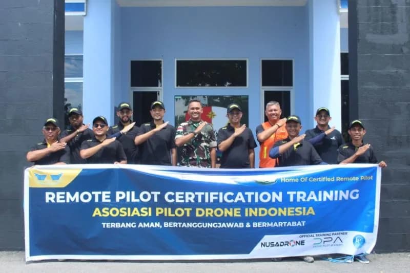 Ilustrasi berita MIMIKA: Lanud Timika-APDI Gelar Sertifikasi Pilot Dron