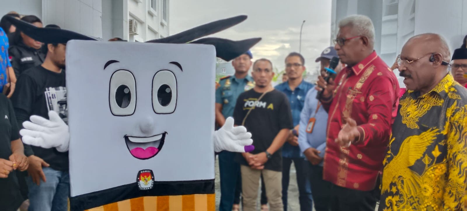 Ilustrasi berita MIMIKA: Luncurkan Maskot Pilkada 2024, Bupati Mimika Himbau Masyarakat Sukseskan Pemilukada
