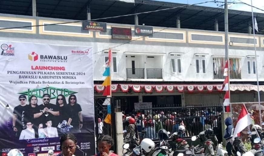 Ilustrasi berita MIMIKA: Kontradiksi Bawaslu Mimika, Kampanye Anti Politik Uang Tapi Bayar Ribuan Peserta Launching Pengawasan Pilkada Serentak