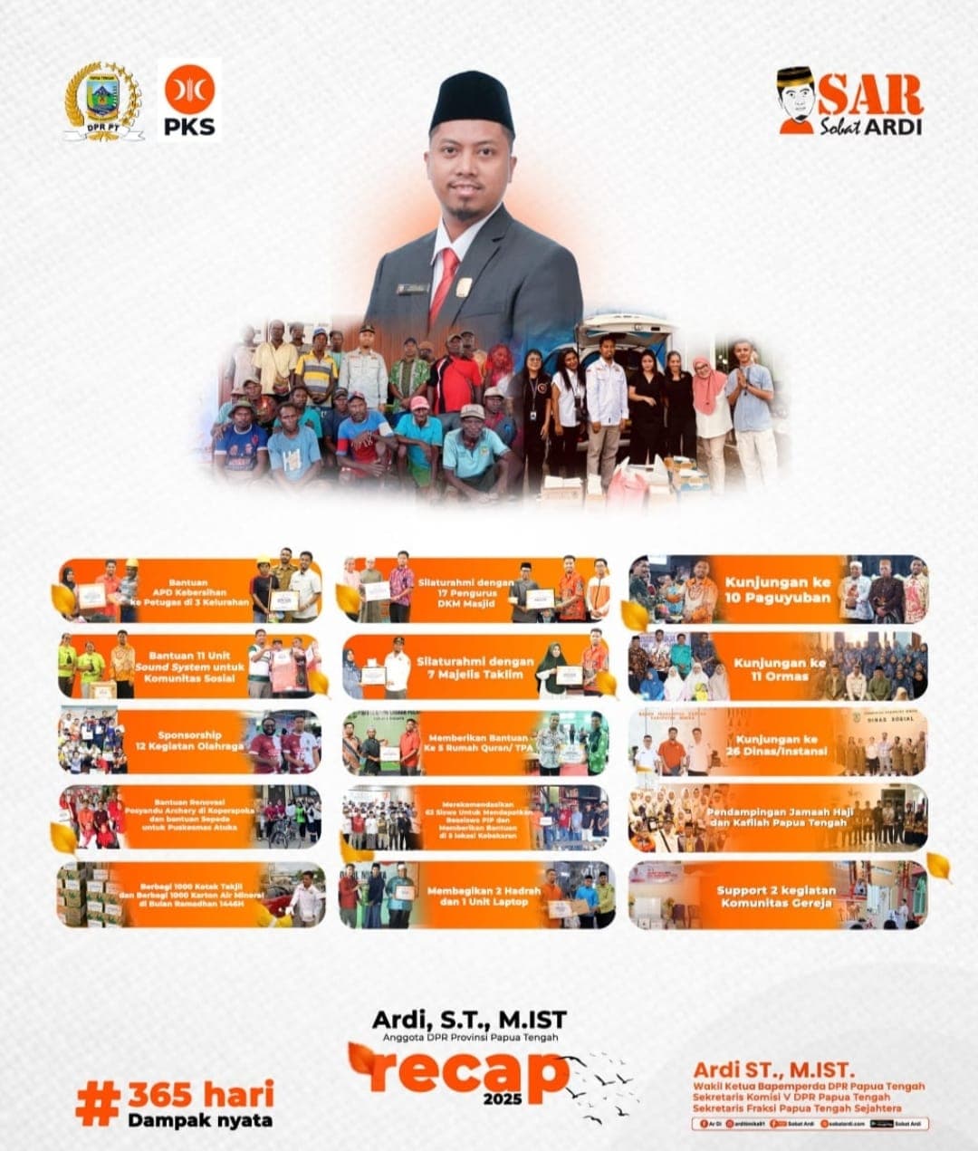 Ilustrasi berita MIMIKA: Dengan Program #365HariDampakNyata, Anggota DPR Papua Tengah Hadirkan Kerja Nyata Sepanjang 2025 di Mimika