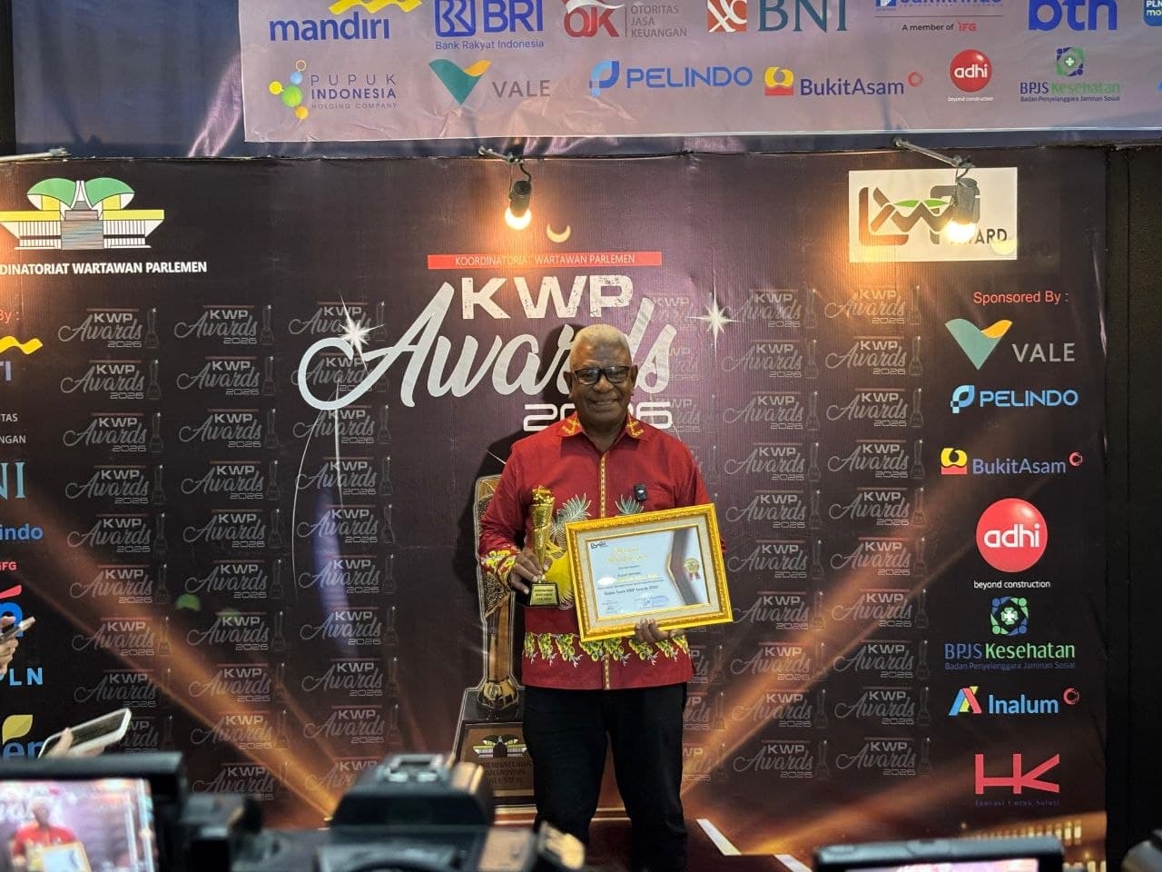 Ilustrasi berita MIMIKA: Bupati Mimika Terima Penghargaan KWP Awards 2026 dari Wartawan Parlemen RI
