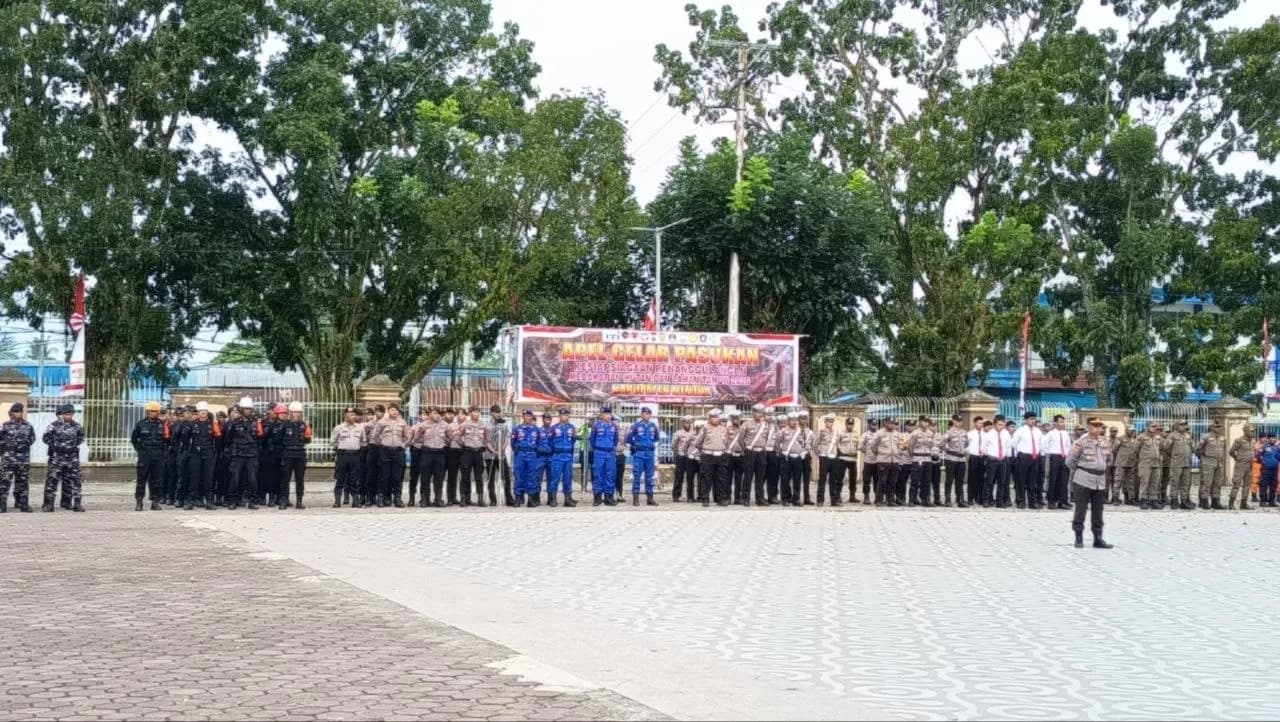 Ilustrasi berita Mimika: Hadapi Ancaman Kebakaran Hutan dan Lahan Selama Musim Kemarau, Polres Mimika Gelar Apel Kesiapsiagaan