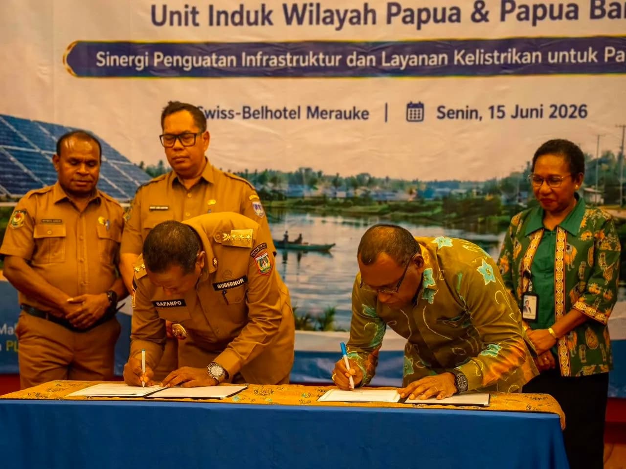 Ilustrasi berita Papua: Perkuat Keandalan Listrik DOB, PLN dan Pemprov Papua Selatan Teken MoU Strategis