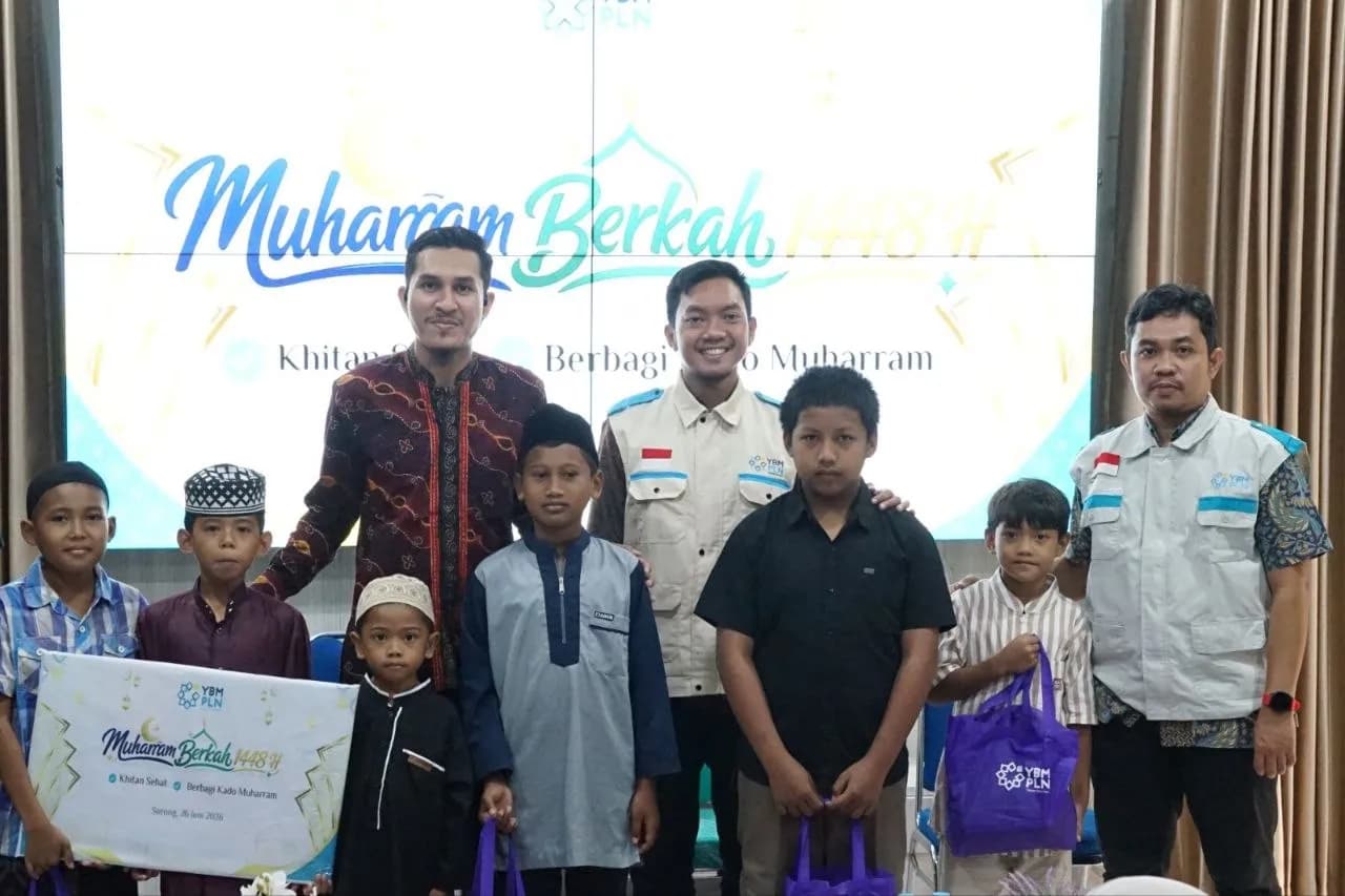 Ilustrasi berita Kesehatan: Sambut Muharram 1448 H, YBM PLN Gelar Khitan Sehat untuk 50 Anak di Sorong
