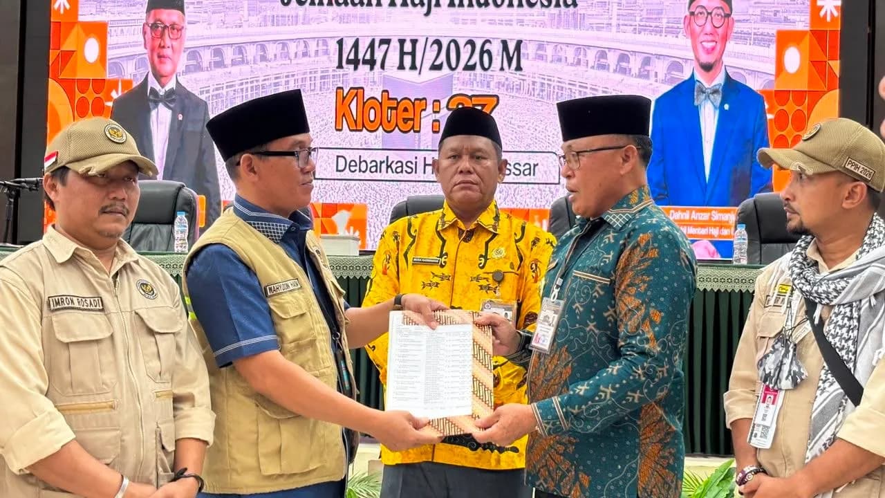 Ilustrasi berita Pemerintahan: 391 Jemaah Haji Asal Papua Tiba di Debarkasi Makassar, Dua Masih Dirawat di Madinah