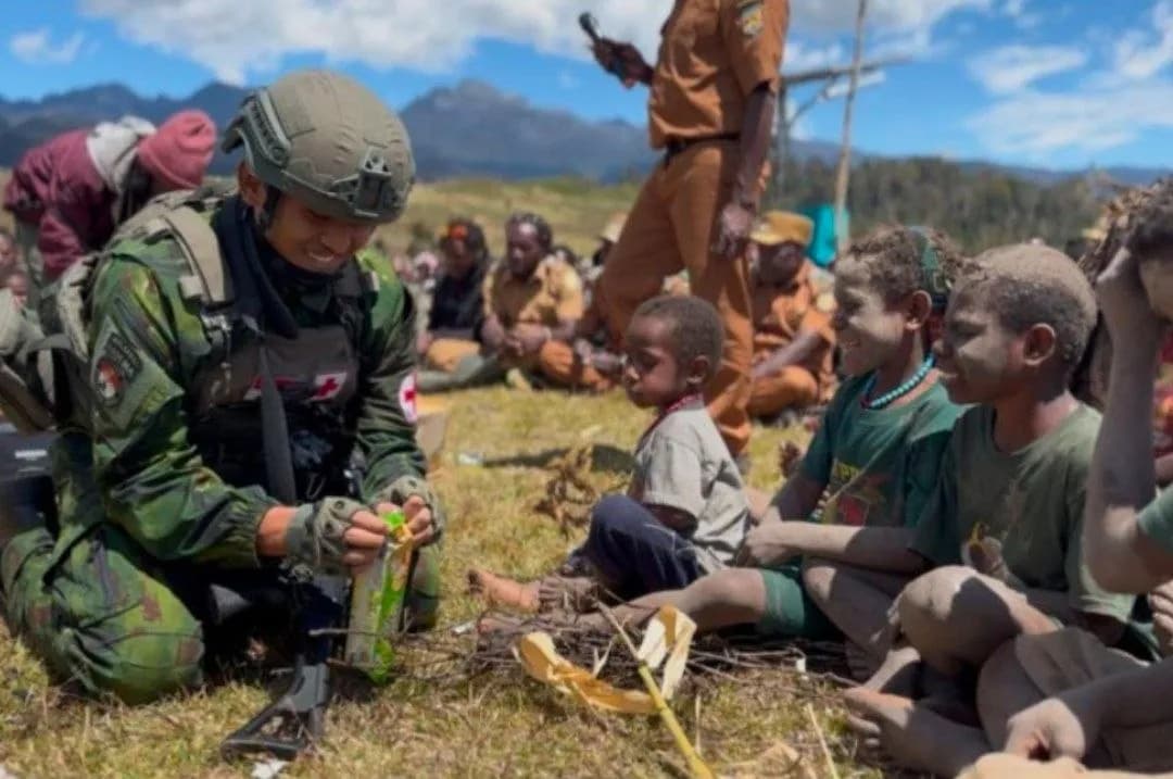 Ilustrasi berita Papua Tengah: TNI Salurkan 2 Ton Bantuan ke Distrik Terdampak Kekeringan di Puncak