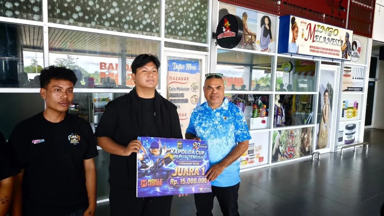 Ilustrasi berita Mimika: Juara Kapolda Cup 2026, Easy E-Sport Timika Wakili Polda Papua Tengah ke Kapolri Cup