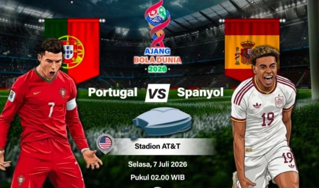 Ilustrasi berita Olahraga: Timnas Spanyol Menang 1-0 atas Portugal, Perjalanan Ronaldo Berakhir