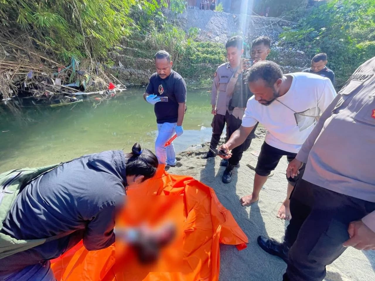 Ilustrasi berita JAYAPURA: Warga Komba Sentani Temukan Jenazah Bayi Perempuan di Sungai Saat Mencari Ikan