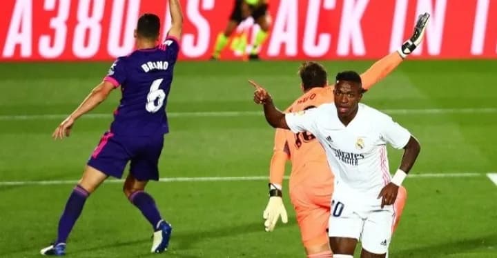 Ilustrasi berita OLAHRAGA: Vinicius Junior Antar Real Madrid Menangi Laga Lawan Valladolid