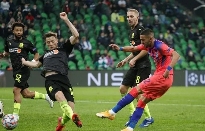 Ilustrasi berita OLAHRAGA: Group E Liga Champions, Chelsea Hajar Tuan Rumah 4-0