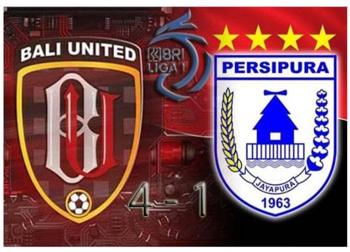 Ilustrasi berita Nasional: Babak-belur, Persipura Dilumat 4-1, Bali United Puncaki Klasemen Sementara