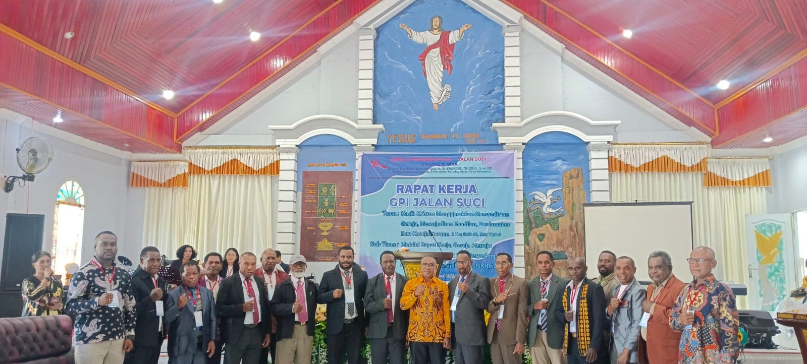 Ilustrasi berita Mimika: GPI Jalan Suci Gelar Rapat Kerja Tahunan: Tumbuhkan Kemandirian Gereja dan Wujudkan Keadilan, Perdamaian serta Kesejahteraan
