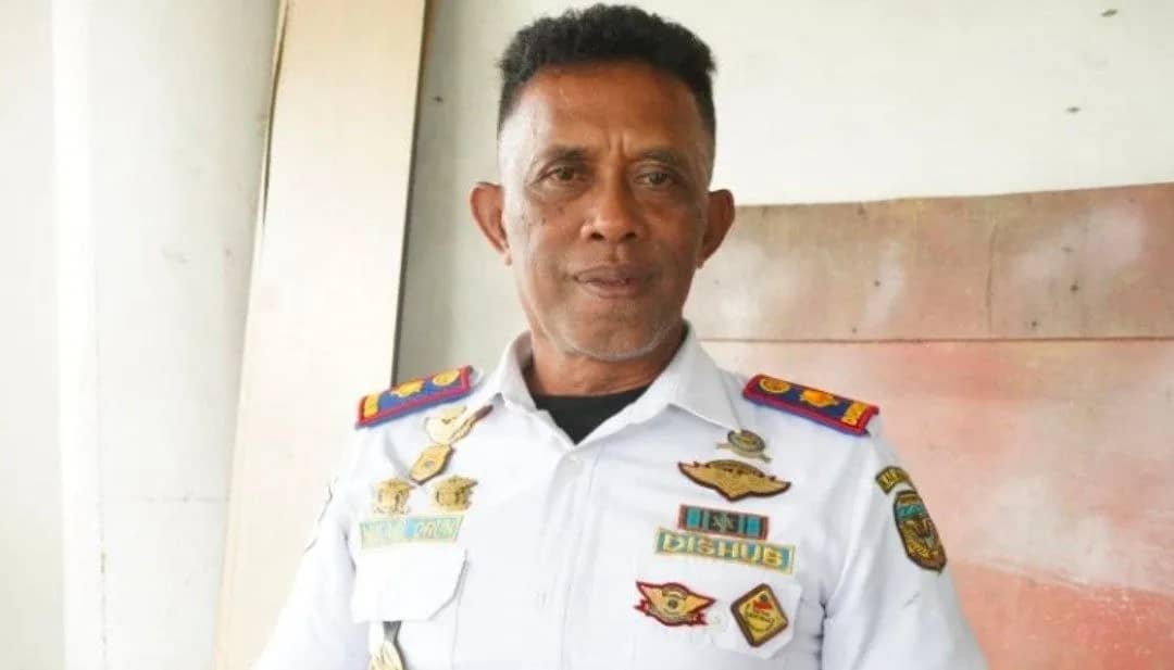 Kepala Bidang Darat Dinas Perhubungan Mimika Mikael Orun