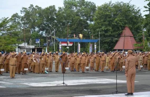 Ilustrasi berita JAYAPURA: Pemkab Jayapura Gelar Apel Rutin ASN, Begini Pesan Pimpinan Daerah