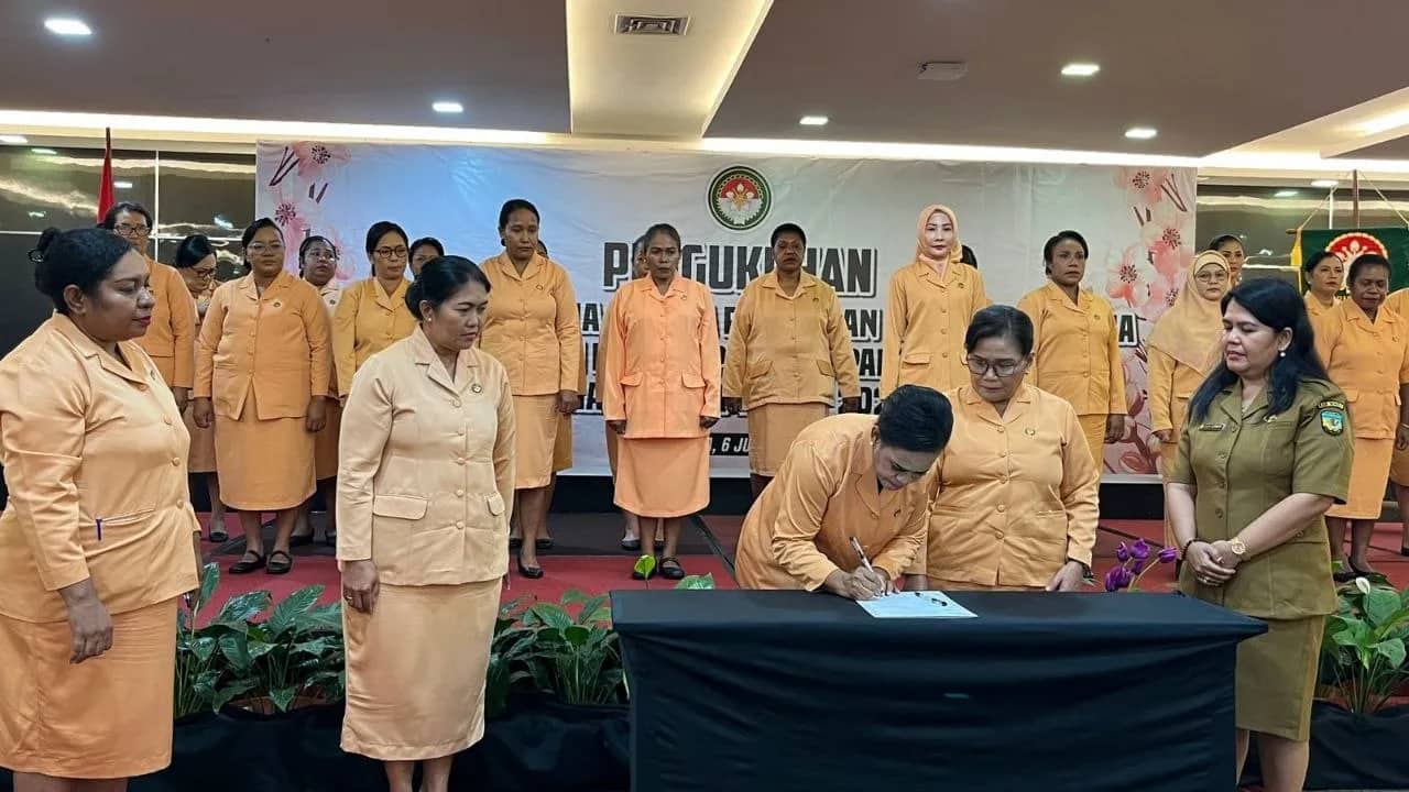 Ilustrasi berita Mimika: Pengurus DWP Mimika Masa Bakti 2024-2029 Dikukuhkan, Perkuat Peran Perempuan Dalam Pembangunan