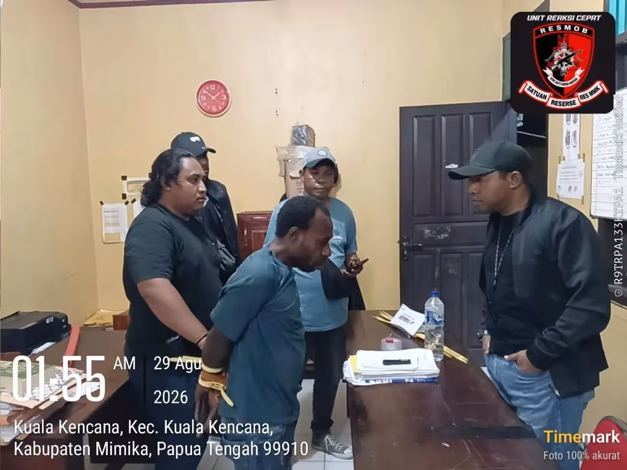 Satu orang yang ditetapkan sebagai tersangka pembunuhan tukang ojek.